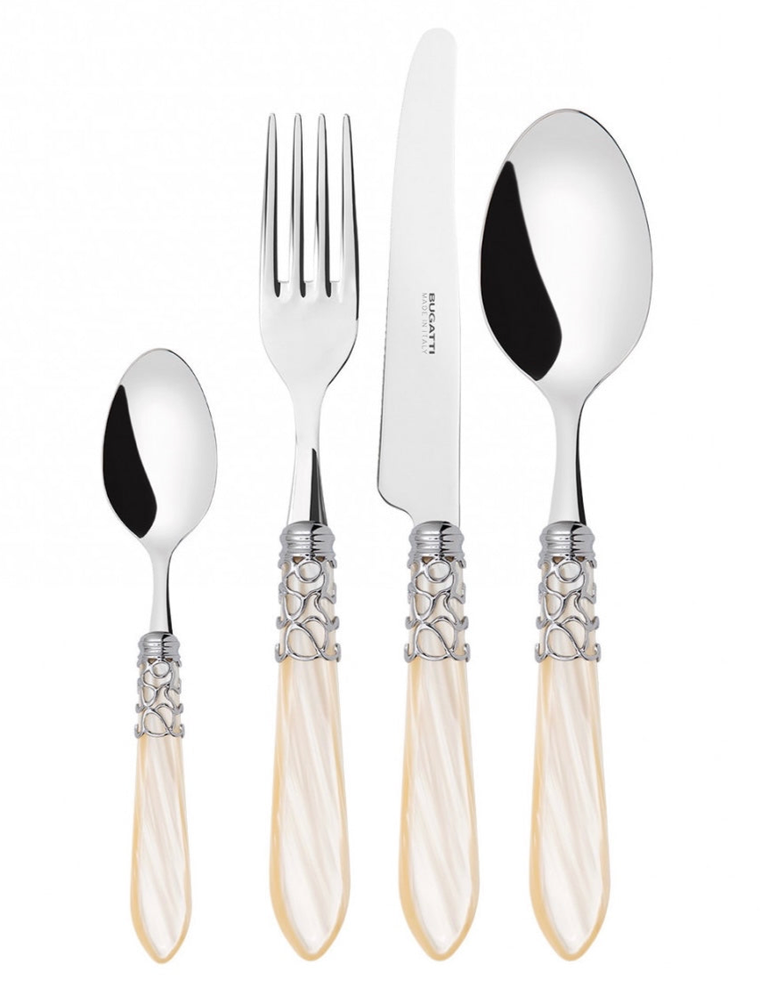 Bugatti mélodia ivoire argent - Maison porcel  | Porcelaine