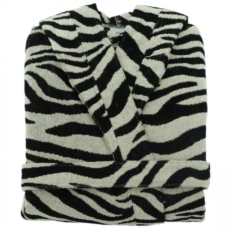 Zebra bathrobe