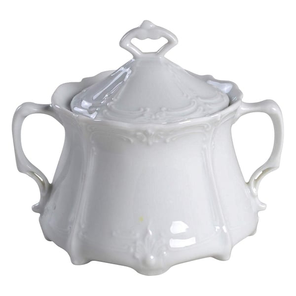 Baronesse sucrier en porcelaine