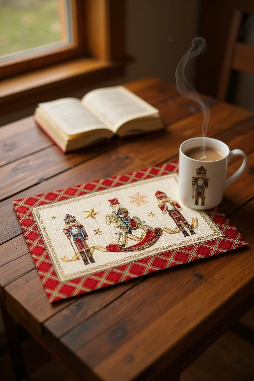 Set de table Casse-noisette Lurex