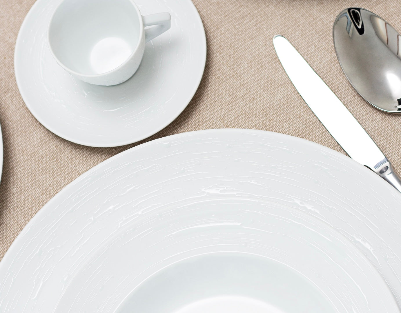 Set 23 pièces porcelaine White tears