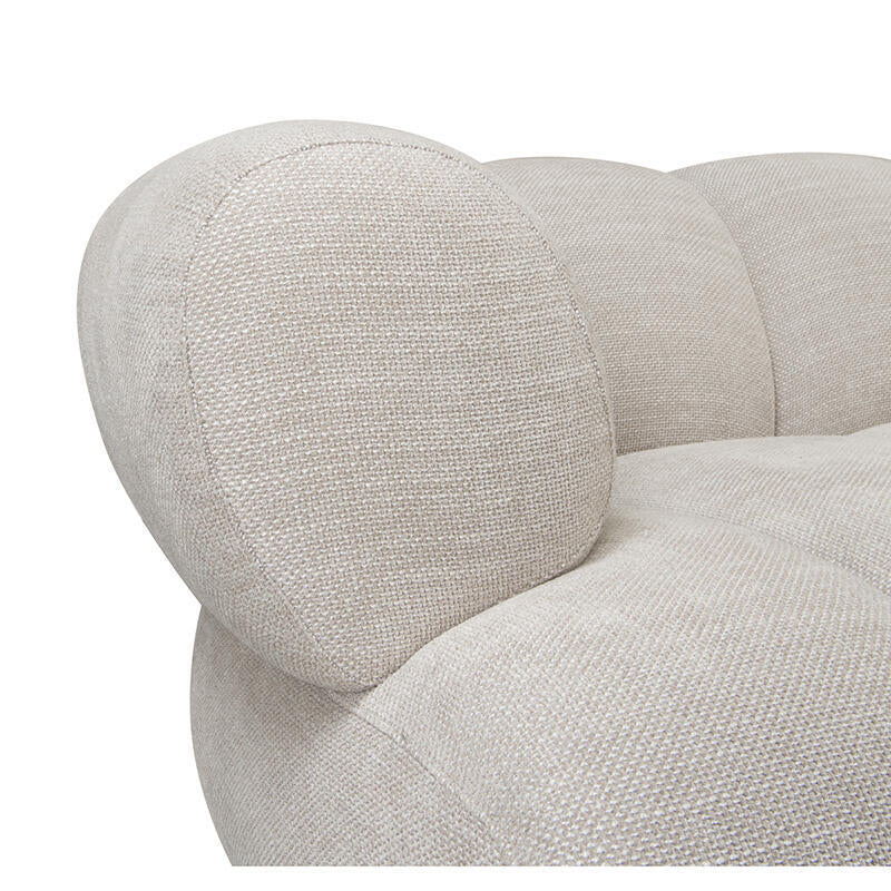 Canapé modulable New York 2/3 place - Beige