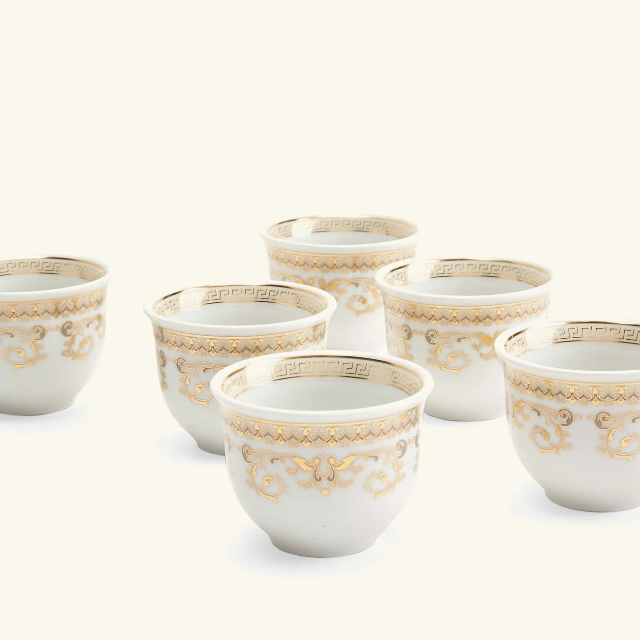 Set de 6 tasses sans anse - Médusa Gala