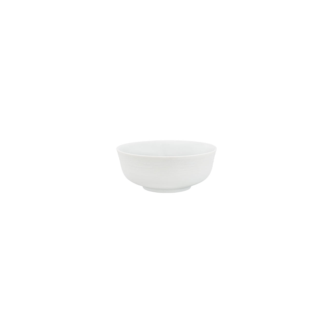 Coupelle en porcelaine blanche White Tears 12cm - Maison Porcel