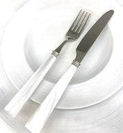 Garda argent blanc - Maison porcel  | Porcelaine