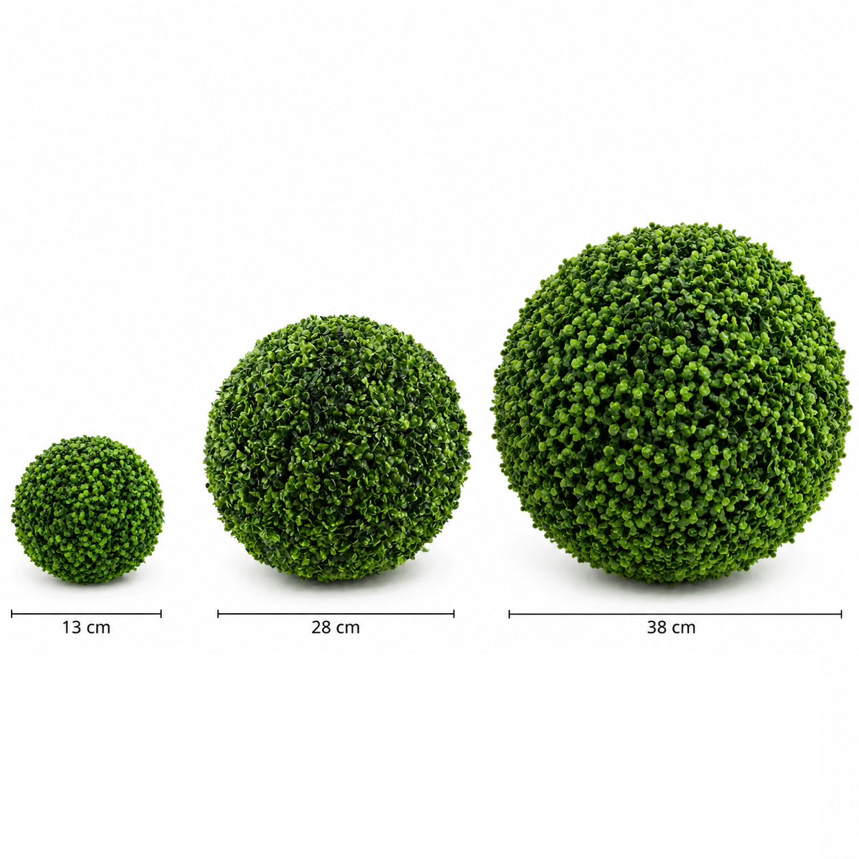 Boule de buis artificiel