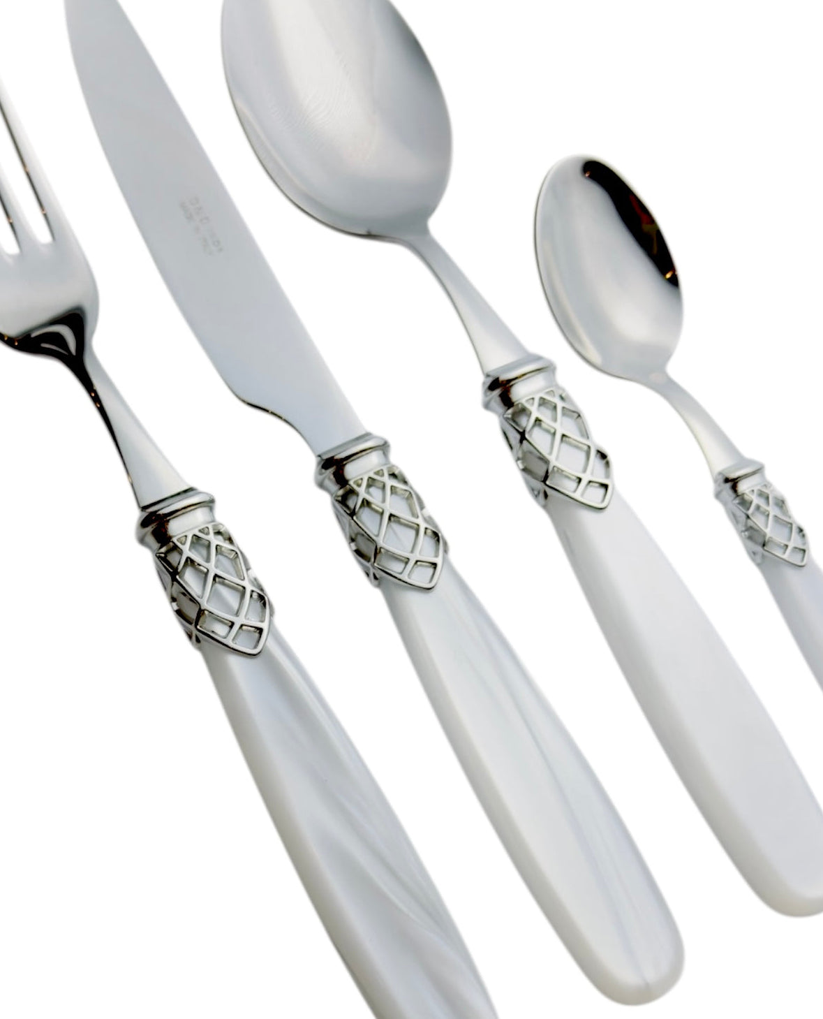 Couverts italiens | france argent blanc