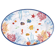 Bora bora plat 52cm - Maison porcel  | Porcelaine