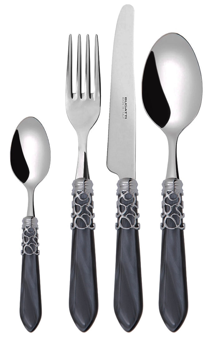 Bugatti mélodia noir argent - Maison porcel  | Porcelaine