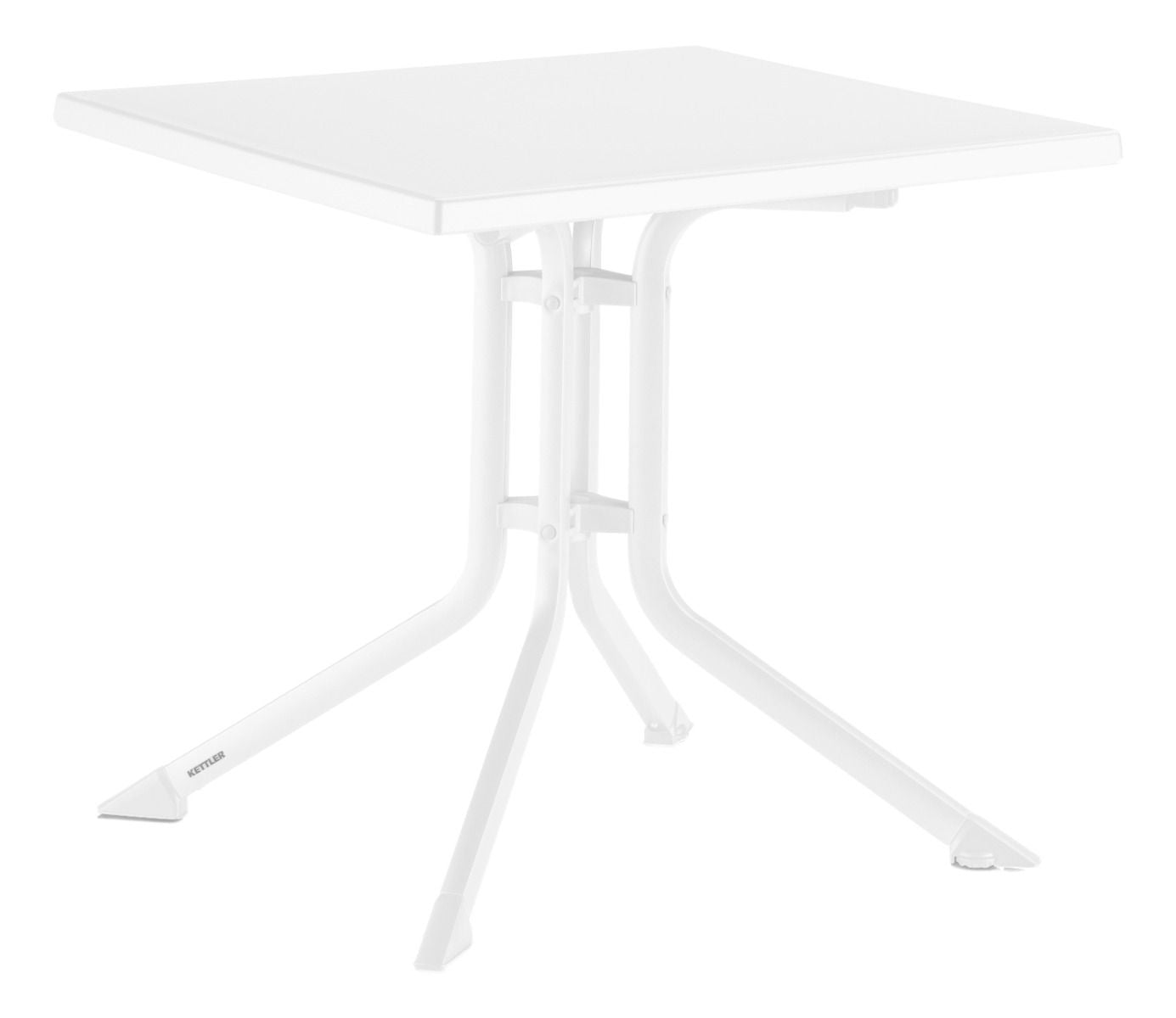 Table blanche Boulevard 70cm - Kettler