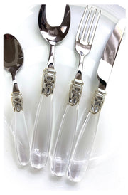 Lisa transparent silver