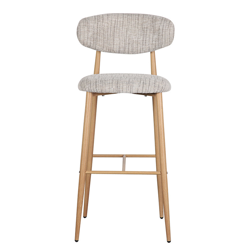 Chaise haute Japan grège- Bar ou îlot