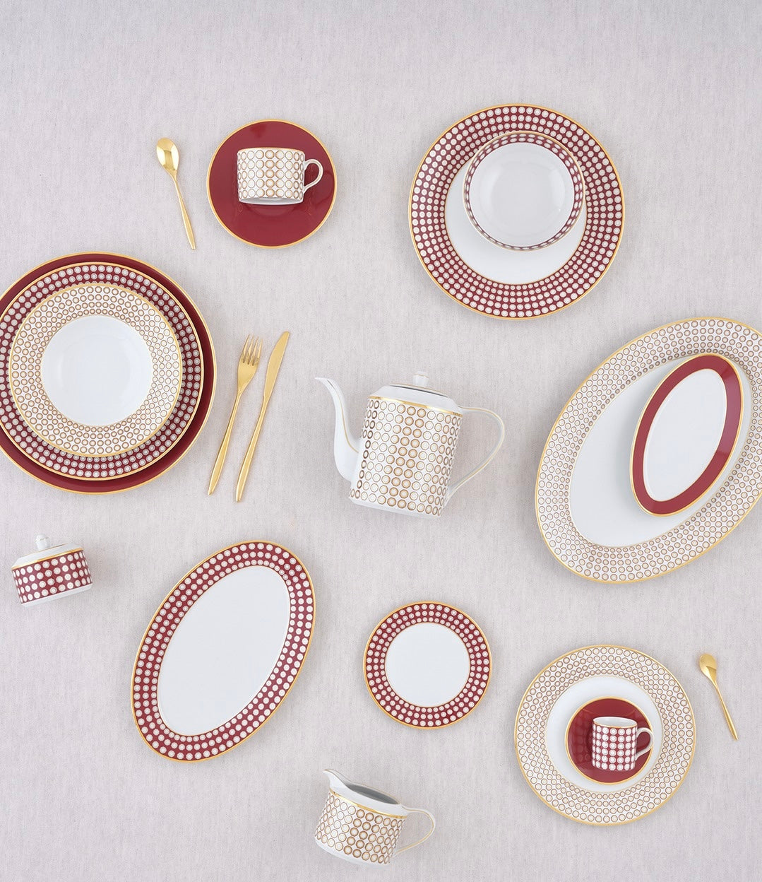 Théière en porcelaine - Ruby