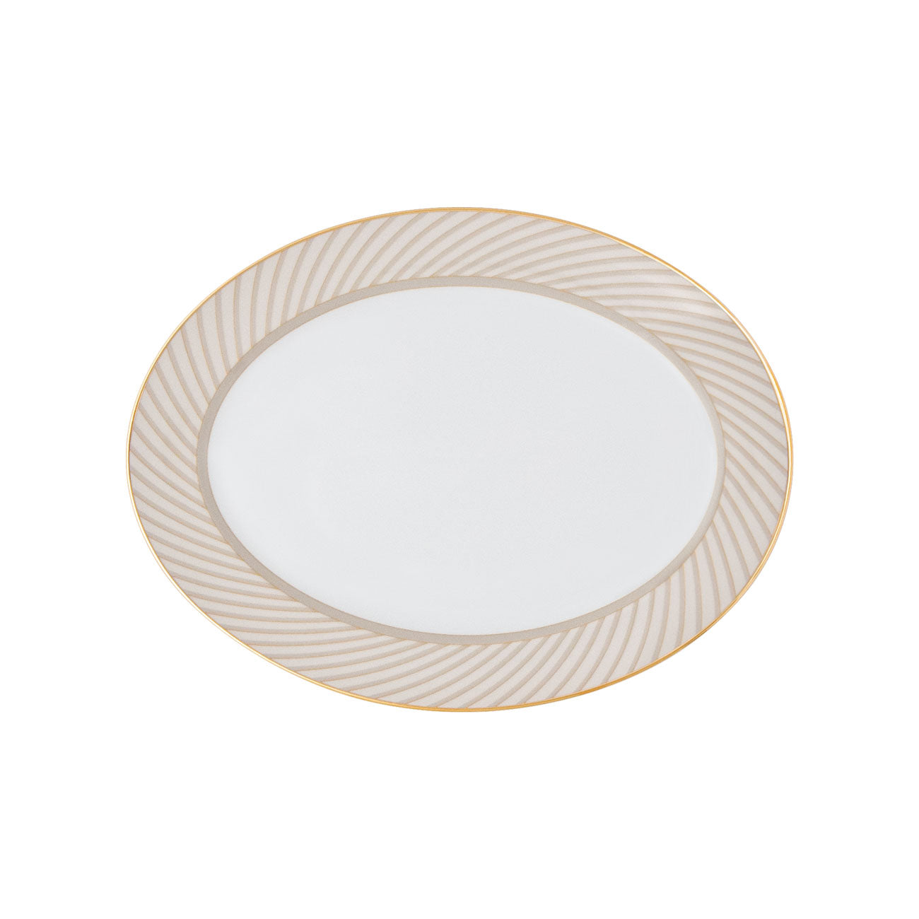 Plat 29cm en porcelaine - Flare