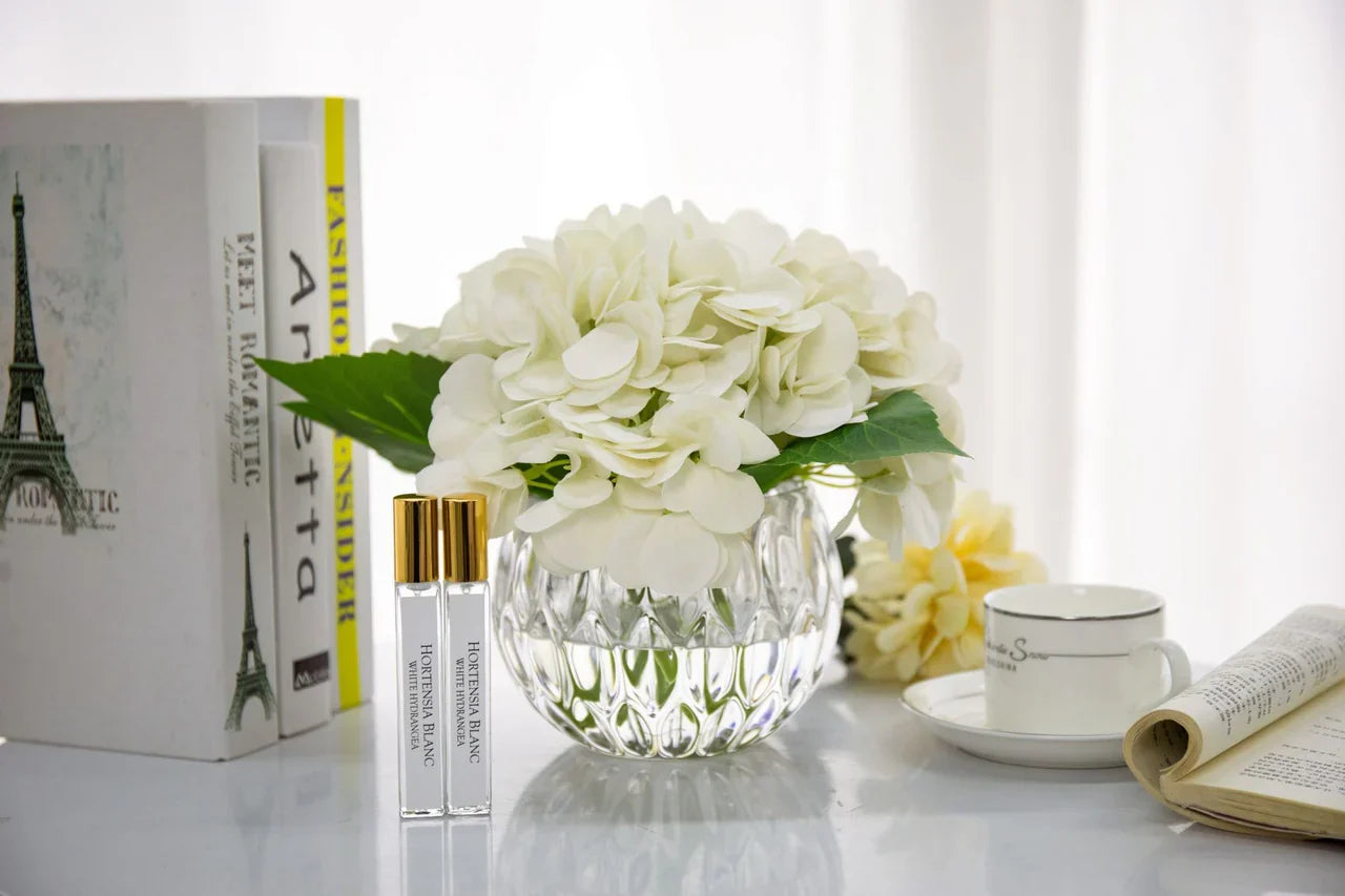 Bouquet côte noire - Luxury hortensias blanc