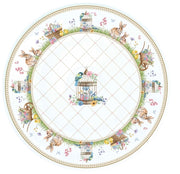 Plat à tarte en porcelaine - Spring bloom