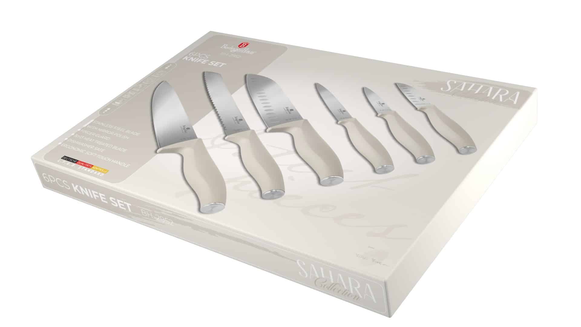 Coffret 6 couteaux - Sahara