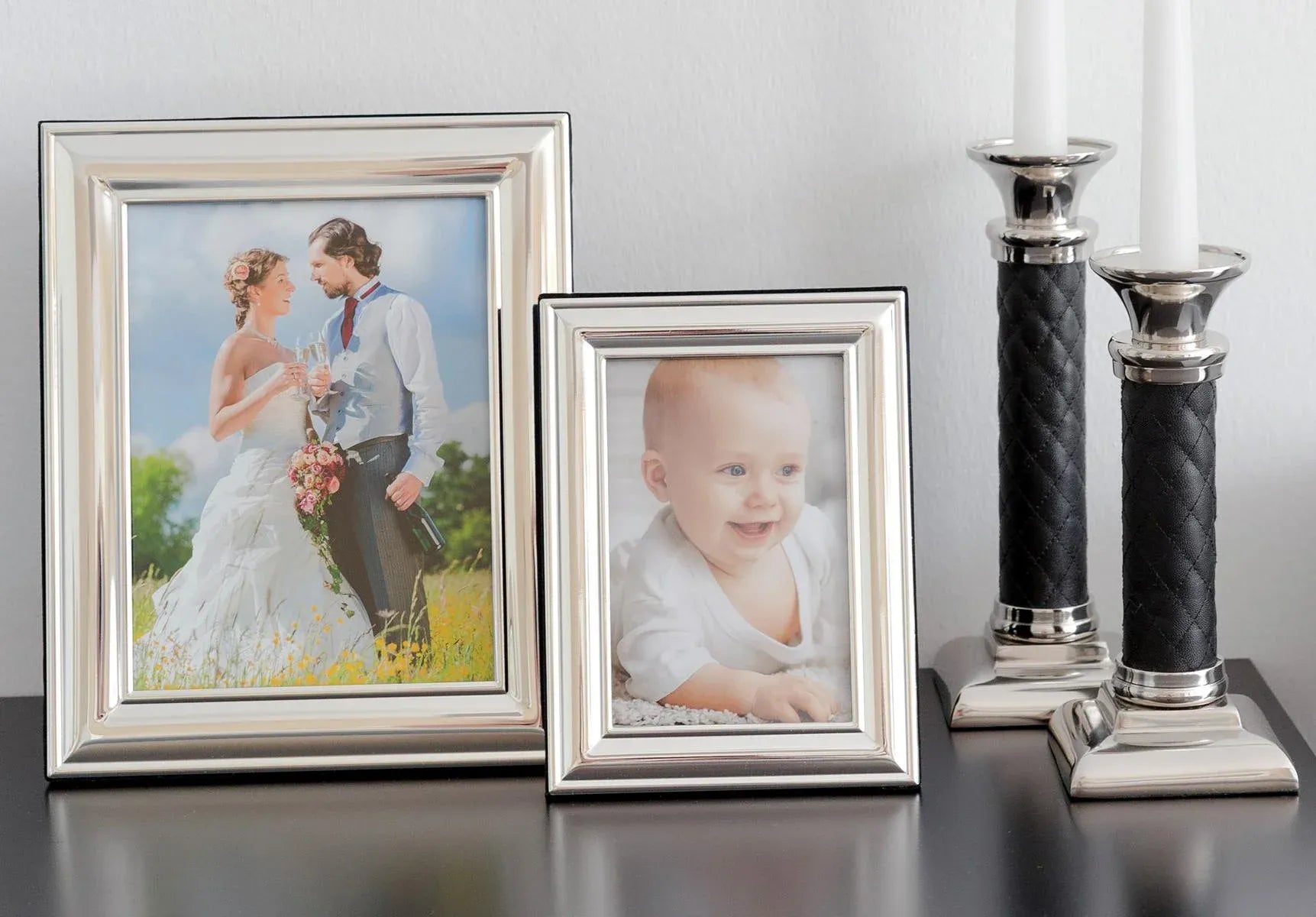 Cadre photo Sunset H.18 – Argent plaqué