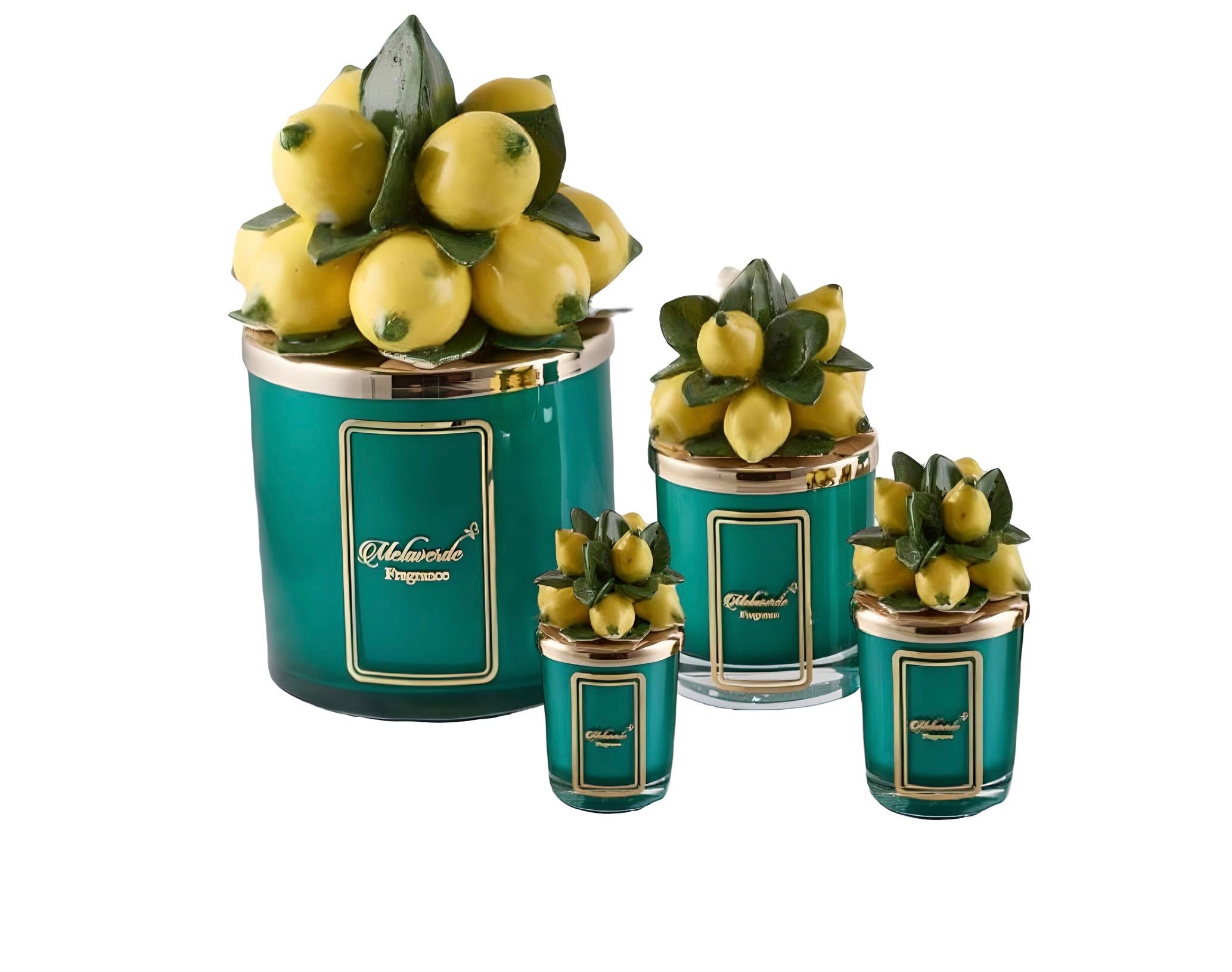 Bougie citronnier VERDE - Maison porcel  | Porcelaine