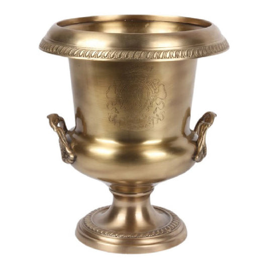 Small Prestige champagne bucket 25cm in gold-plated brass