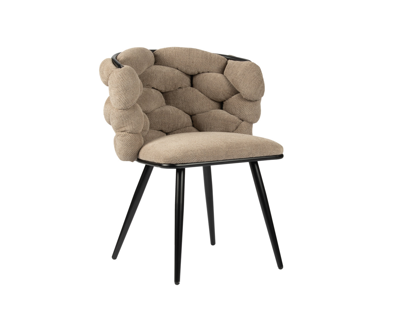 Chaise Roka marron - Maison porcel  | Porcelaine