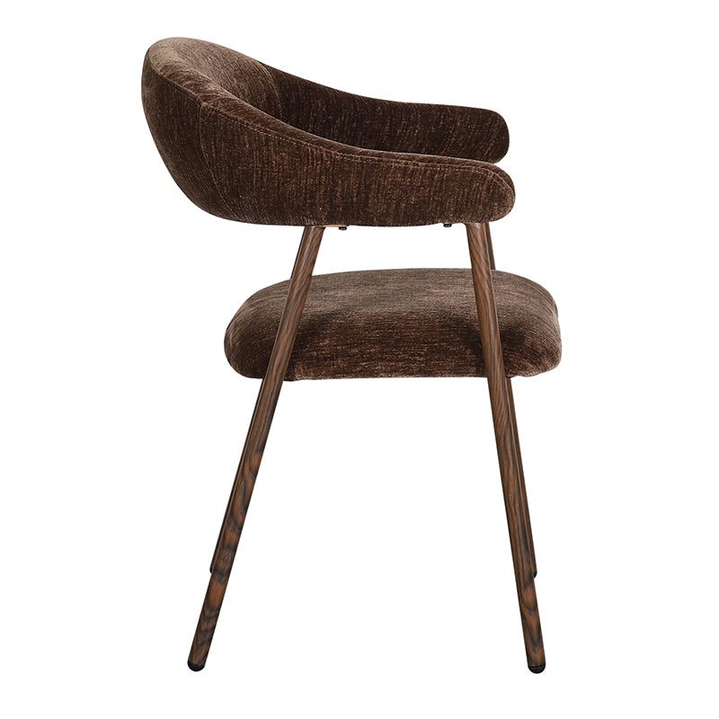 Chaise Scandi chocolat- scandinave