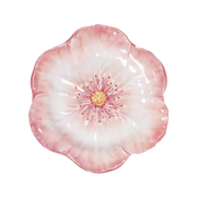 Assiette plate en mélamine - Botanica rose