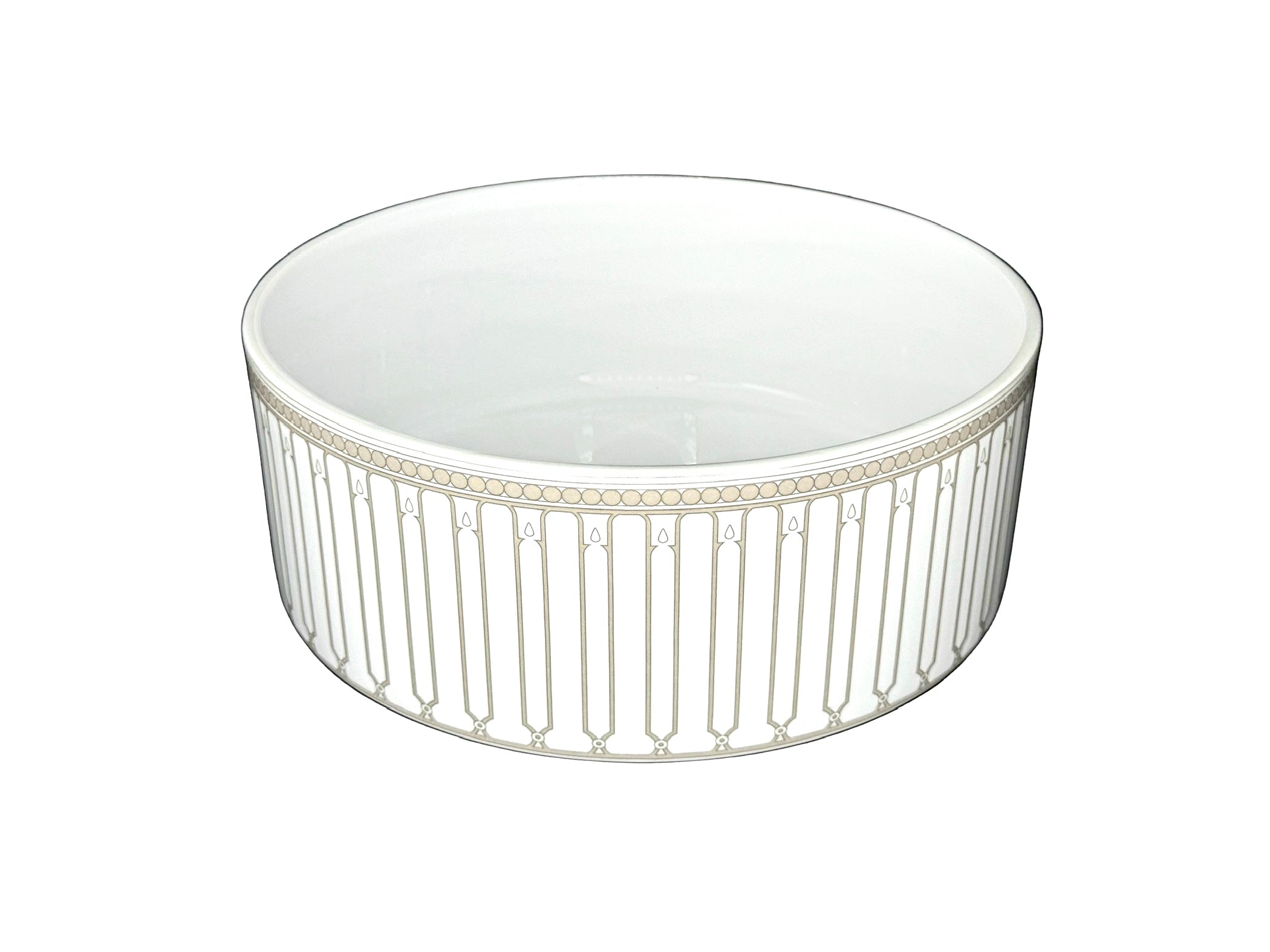 Classica saladier 380cl - Maison porcel  | Porcelaine