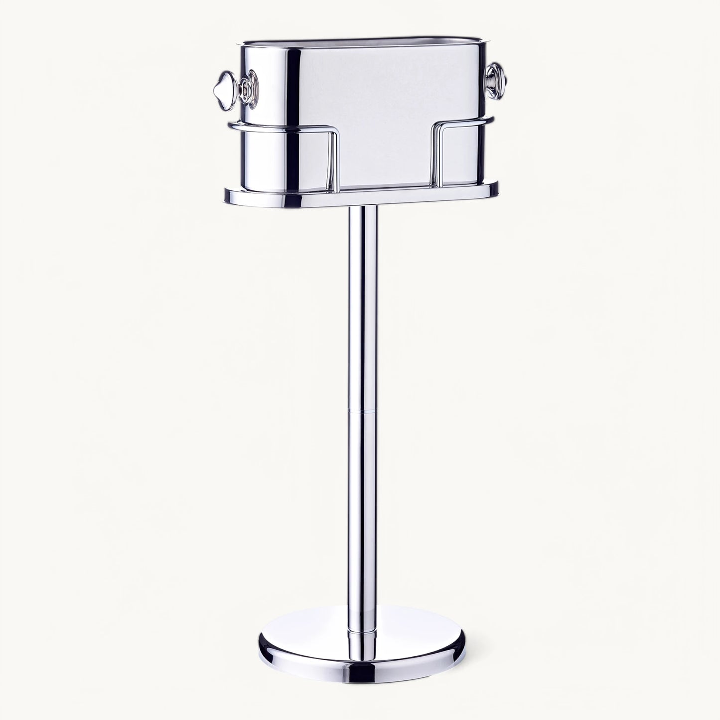 Seau à Champagne sur Pied Leo – Inox Argenté