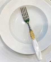 Paris doré blanc - Maison porcel  | Porcelaine