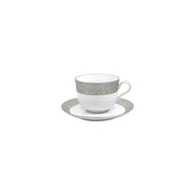 Argentatus tasse à thé - Maison porcel  | Porcelaine