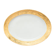 Auratus plat 35cm - Maison porcel  | Porcelaine