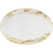 Belle époque plat 40cm - Maison porcel  | Porcelaine