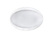 Belle époque white plat 40cm - Maison porcel  | Porcelaine