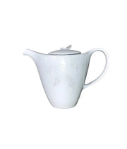 Belle époque white théière 130cl - Maison porcel  | Porcelaine