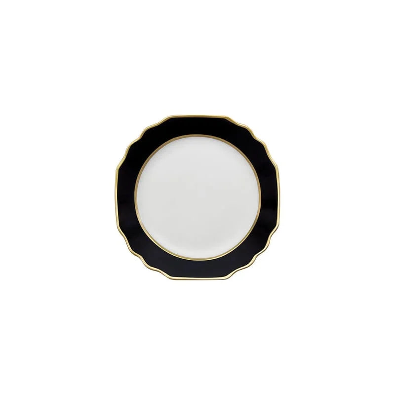Camélia assiette à pain 17cm - Maison porcel  | Porcelaine