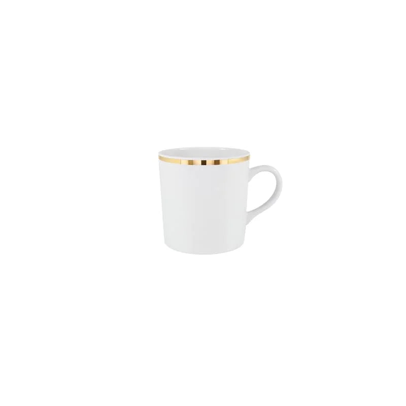 Gold mug - Maison porcel  | Porcelaine