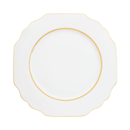 Premium Gold assiette de présentation 32cm - Maison porcel  | Porcelaine
