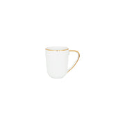 Premium Gold mug 25cl - Maison porcel  | Porcelaine