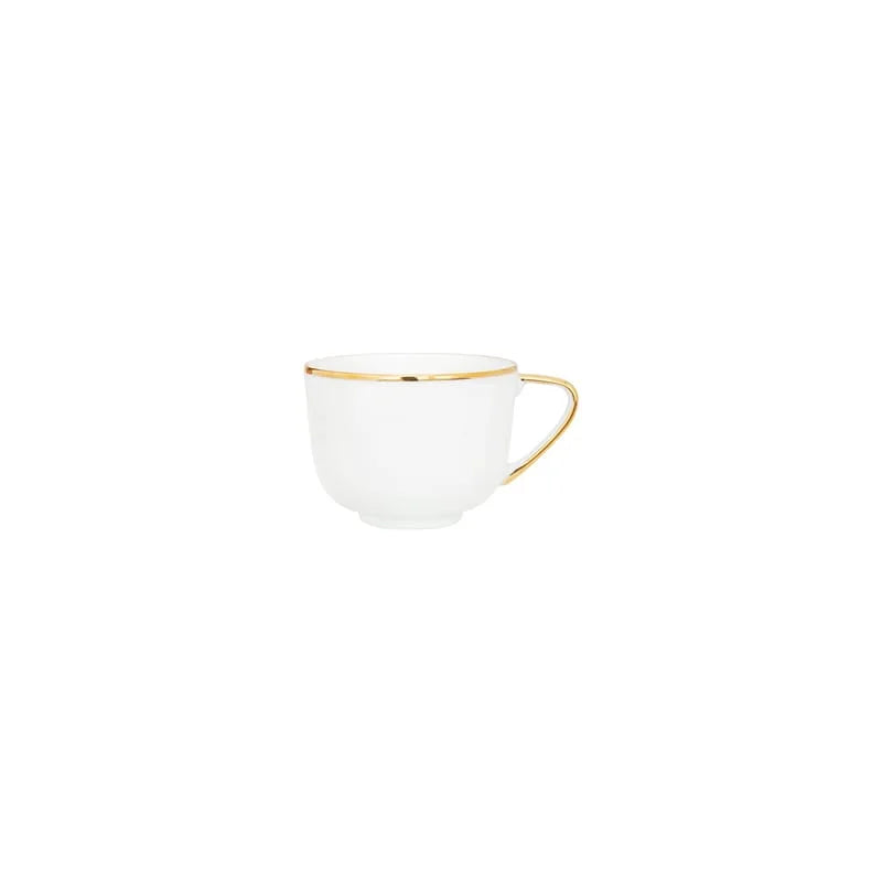 Premium Gold tasse à thé - Maison porcel  | Porcelaine