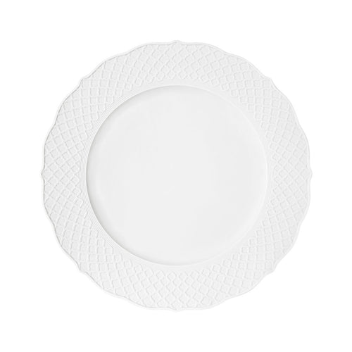 Empire assiette de présentation 31cm - Maison porcel  | Porcelaine