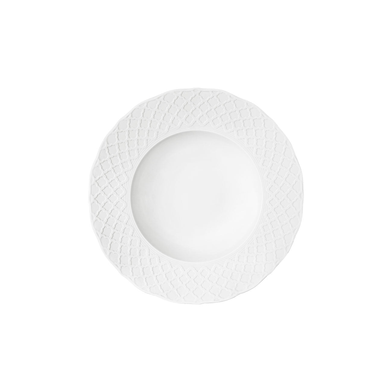 Empire assiette creuse 22cm - Maison porcel  | Porcelaine