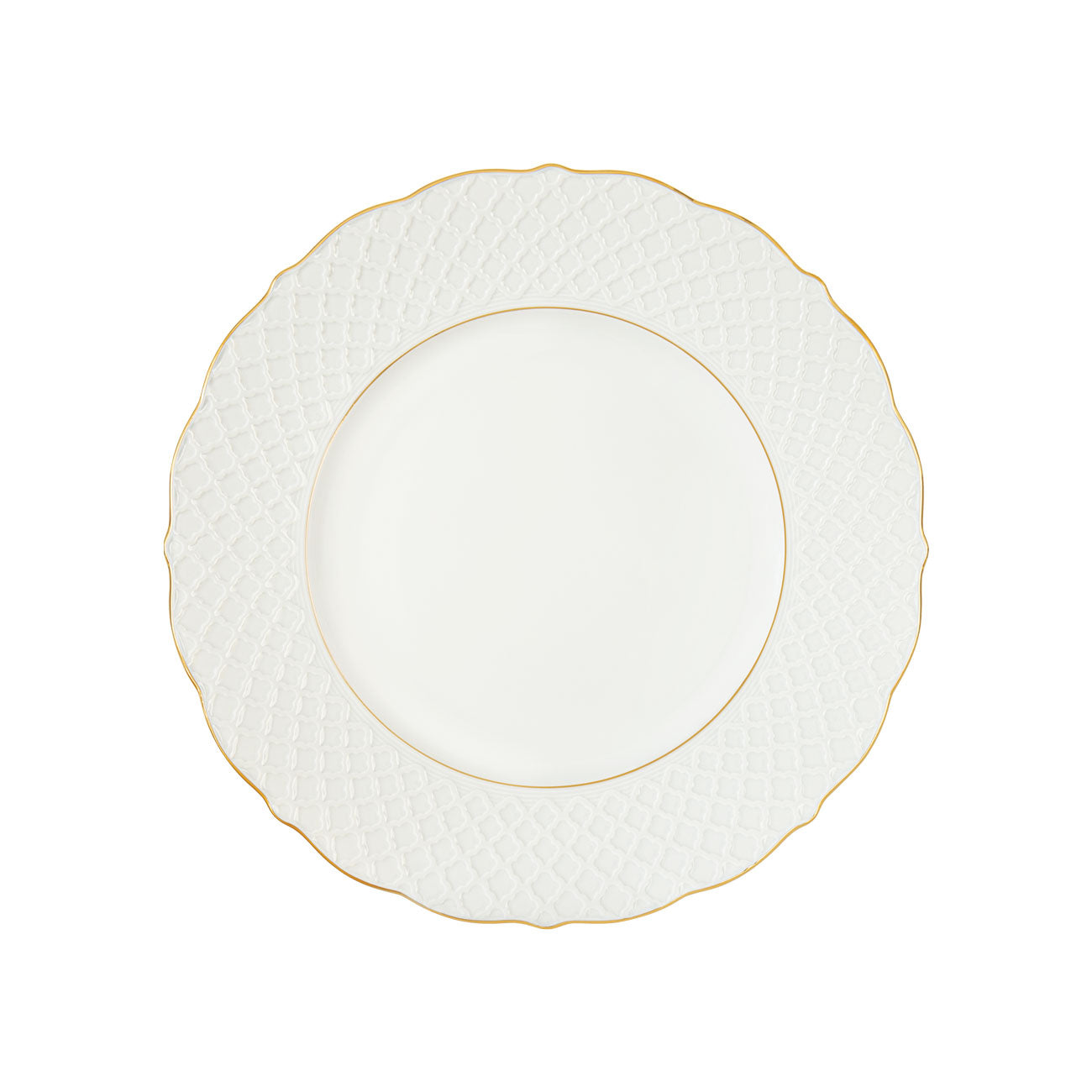 Empire Gold assiette de présentation 31cm - Maison porcel  | Porcelaine