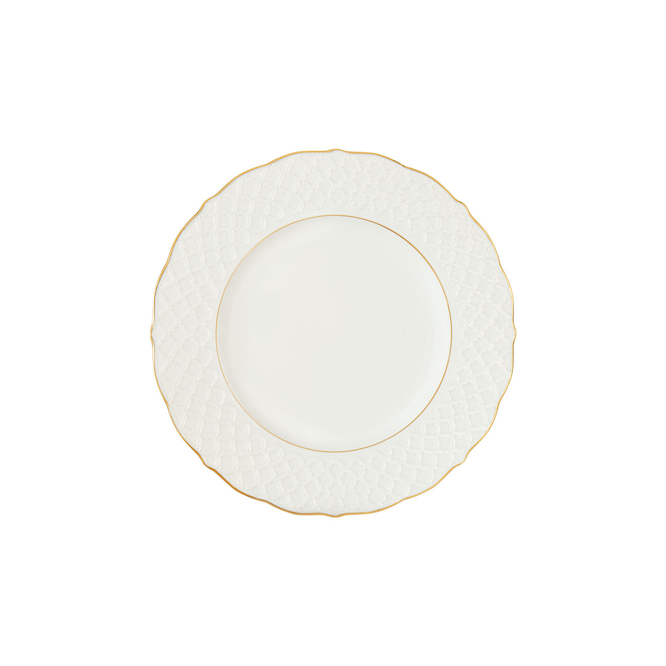 Empire Gold assiette à dessert 22cm - Maison porcel  | Porcelaine