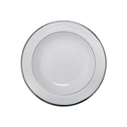Ethereal white petit plat creux 27cm - Maison porcel  | Porcelaine