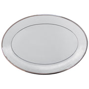 Ethereal white plat 39cm - Maison porcel  | Porcelaine