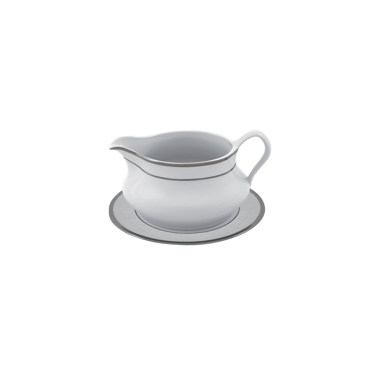Ethereal white saucière - Maison porcel  | Porcelaine