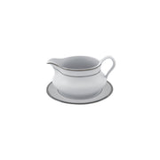 Ethereal white saucière - Maison porcel  | Porcelaine