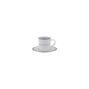 Ethereal white tasse à café - Maison porcel  | Porcelaine