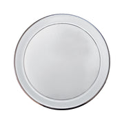 Ethereal white plat à tarte 31cm - Maison porcel  | Porcelaine